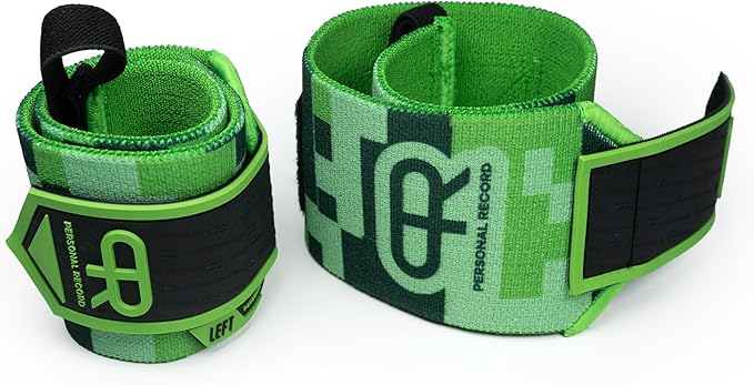 Heavy Duty Premium Wrist Wraps, More Elasticity, Reinforced Stitching, Extra Wide Strap, Strong Thumb Loop, Larry Wheels Weightlifting Wraps