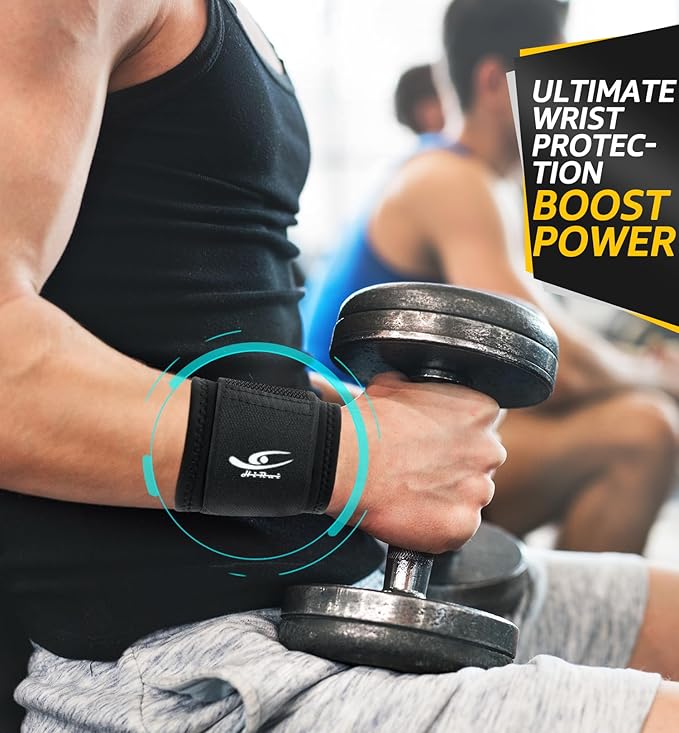 HiRui 2 PACK Wrist Compression Strap and Wrist