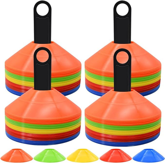 25/50/100/200 Pack Disc Cones 5 Color