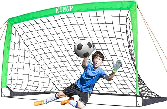 Kids Soccer Goal for Backyard 5×3, 6×4, 6×4, 9×5FT 9×5FT Easy