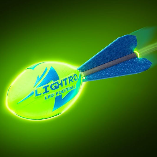 LIGHTRO - Foam Glow in The Dark Football 8 9 9 10 10 11 11 12 12 -