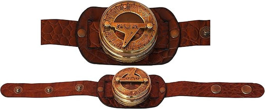 MAI Sundial Compass Wrist Band for Navigational Tool