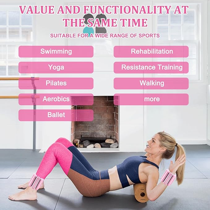 Adjustable Ankle Weights for Women Men Kids Wrist