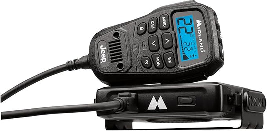 Midland – MXT275 Jeep® Branded MicroMobile® GMRS Radio 15 Watts 8 Repeater