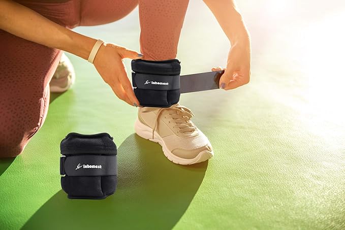 Adjustable Ankle Weights 1-5/10/12 Lbs Leg Weights