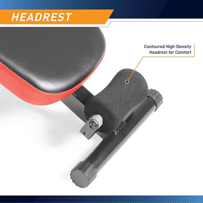 Marcy Utility Slant Board w/ Headrest – Folding SB-4606 , 29.00 x 18.00 x 59.00 inches