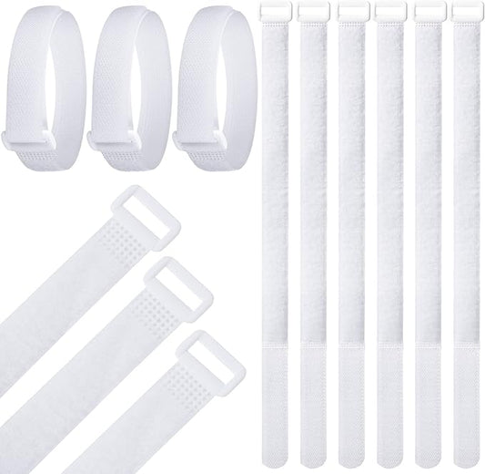 30 Pcs Goal Net Straps Soccer Attachment Straps 14 x 0.8 Inch