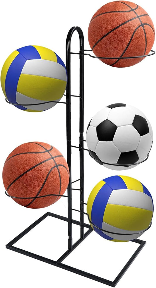 Longzhuo 5 Tier Ball Storage Rack