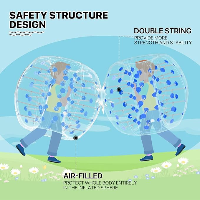 MADOG Inflatable Bumper Ball Body Zorb Ball