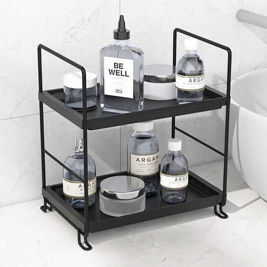 2 Tier Bathroom Organizer Countertop