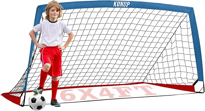 Kids Soccer Goal for Backyard 5×3, 6×4, 6×4, 9×5FT 9×5FT Easy