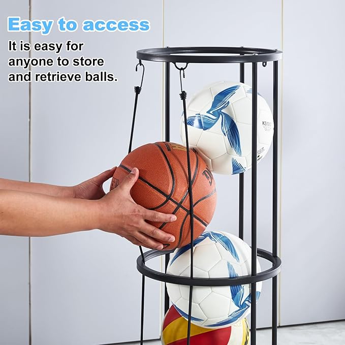 3 Layer Garage Ball Storage