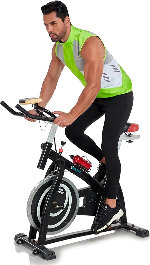 Little Donkey Andy Men's Half Zip Breathable Cycling Vests Reflective Sleeveless Jerseys Lightweight Bicycle Running