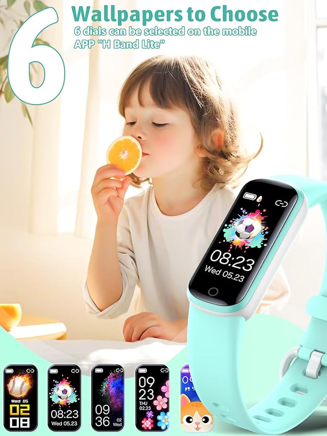 Kids Fitness Tracker,Fitness Watch Waterproof Activity Tracker with HeartRate and Sleep Monitor,Stopwatch,11 Sport Modes,Great Gifts for Girls Boys Kids Age 6-13 Years Olds