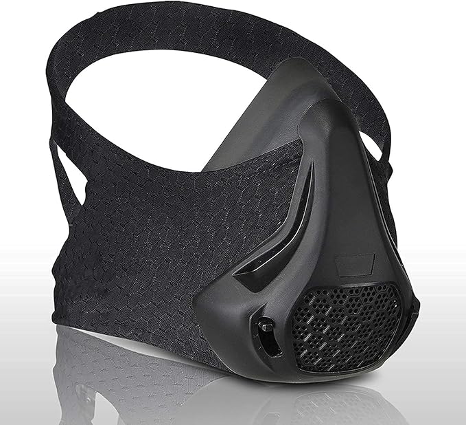 High Altitude Mask, Training Workout Mask Men to Improve Lung Capacity, 24 Level Breathing Resistance Fitness Mask to Upgrade Endurance, for All Sport: Running, Cardio, Cycling, Gym