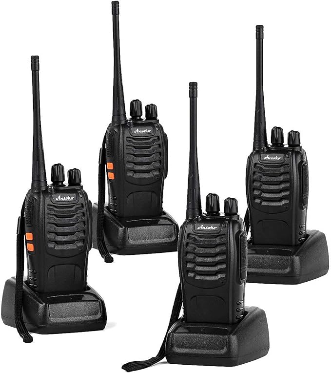 Long Range Walkie Talkies Rechargeable Two Way Radios 16-Channel UHF 2-Way Radio 4)