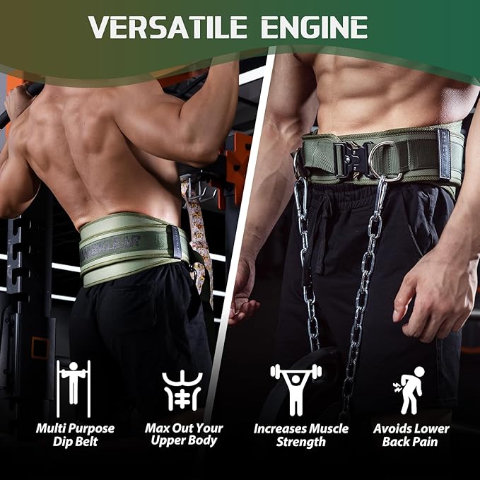 MANUEKLEAR All-Round Weighted Belt For Pullups