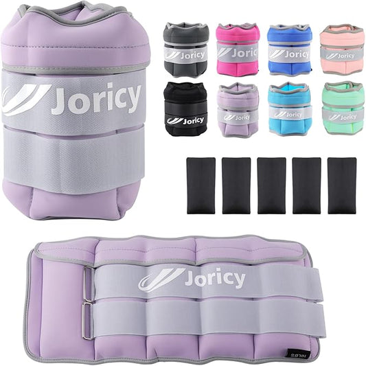 Adjustable Ankle Weights for Women Men Kids 1/2/3/4/5/6/8/10/12/20 1 Pair