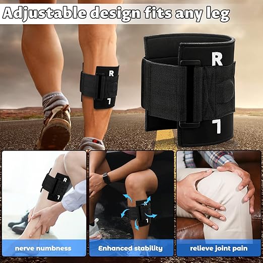 Active Sciatica Pain Relief Brace, BeActive Knee Brace for Sciatica as Seen on TV with Pressure Point Brace Relieve Acupressure Leg Sciatica, Sciatica Pain Relief Devices Knee Support Pain Relief for Men and Women