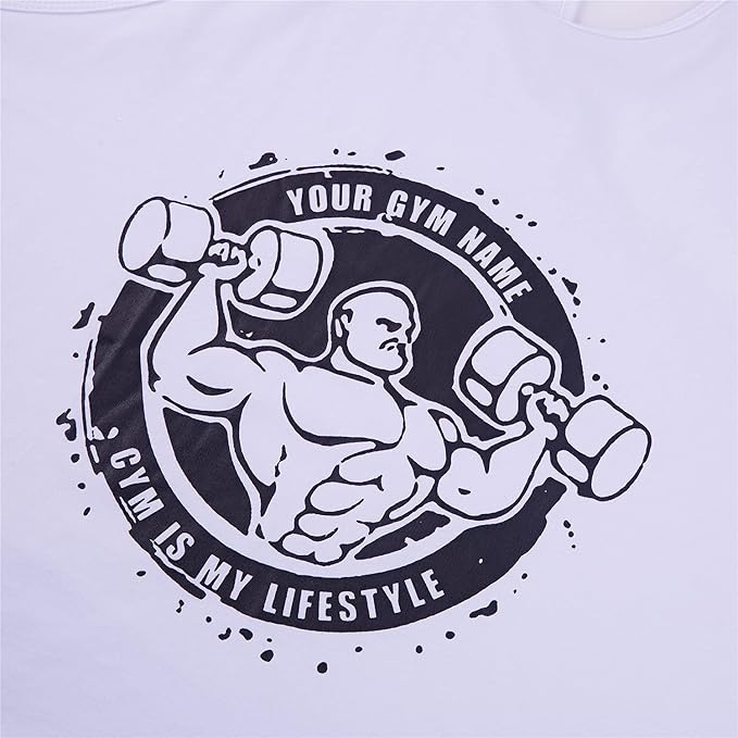 Men's Workout Sport Tank Tops Gym Vest Bodybuilding Fitness Muscle Shirts