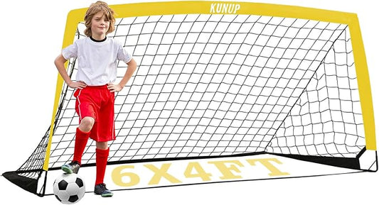 Kids Soccer Goal for Backyard 5×3, 6×4, 6×4, 9×5FT 9×5FT Easy