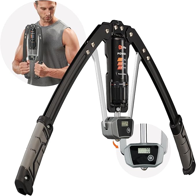 Lifepro Arm Exercise Hydraulic Power Twister Arm and 22-440lbs, Bicep