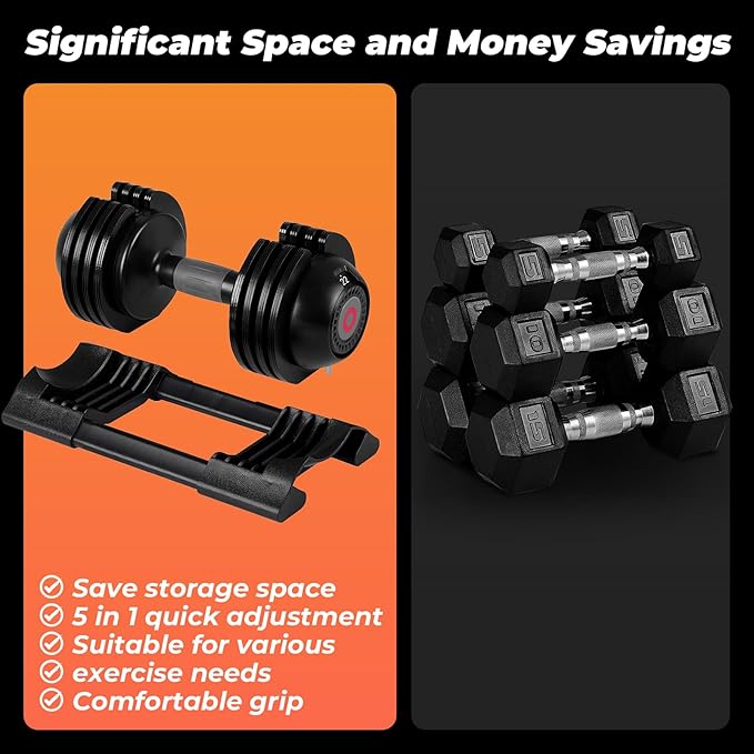 Adjustable Dumbbell Set