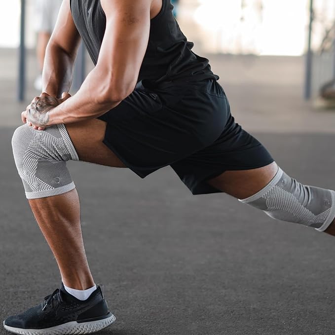 MagnetRX® Magnetic Knee Sleeve – (2-Pack) Effective Compression Knee Brace with Magnets for Knee Comfort & Recovery – Magnetic Knee Brace Support (Large)