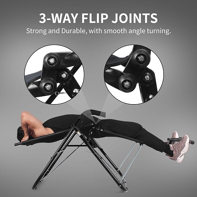 leikefitness Ab Exercise Chair Core Strengthening Lightweight Foldable
