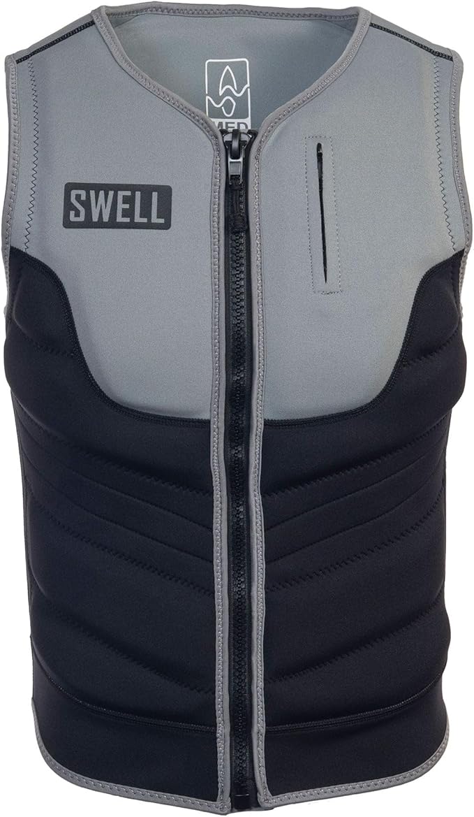 Mens Neoprene Wakesurf Comp Vest - Designed Exclusively for Wake Surfing, but Great for All Other Watersports Activities!