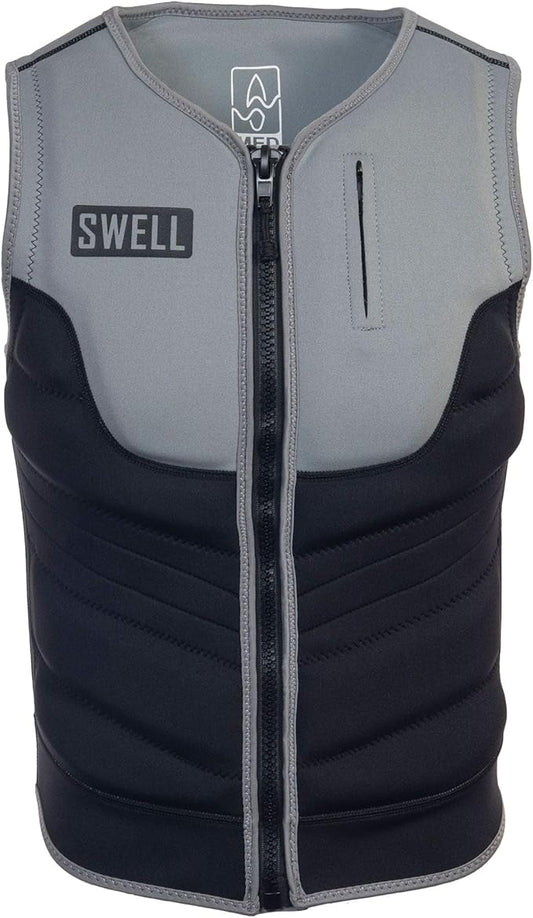 Mens Neoprene Wakesurf Comp Vest - Designed Exclusively for Wake Surfing, but Great for All Other Watersports Activities!