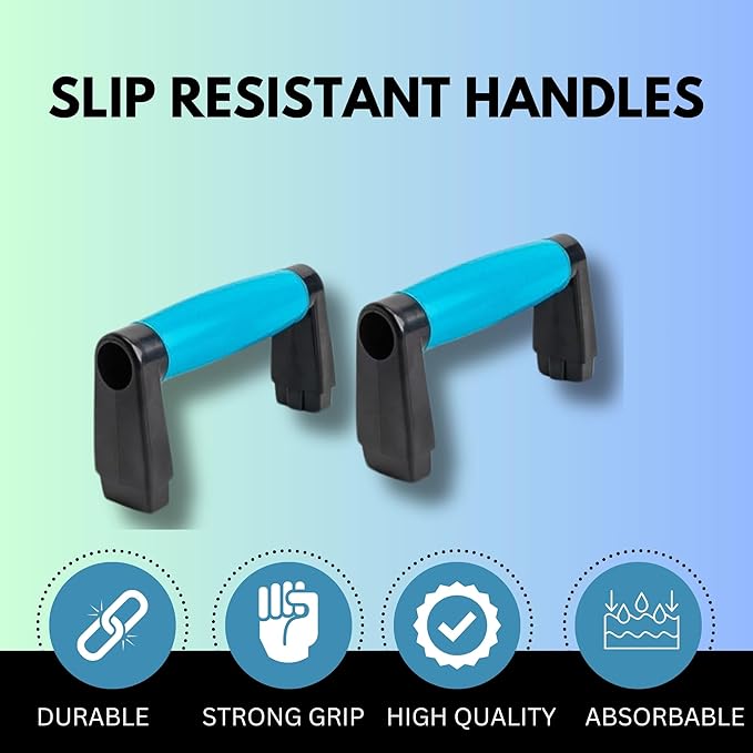 BlueClouds Push Up Board and Pilates Bar Kit