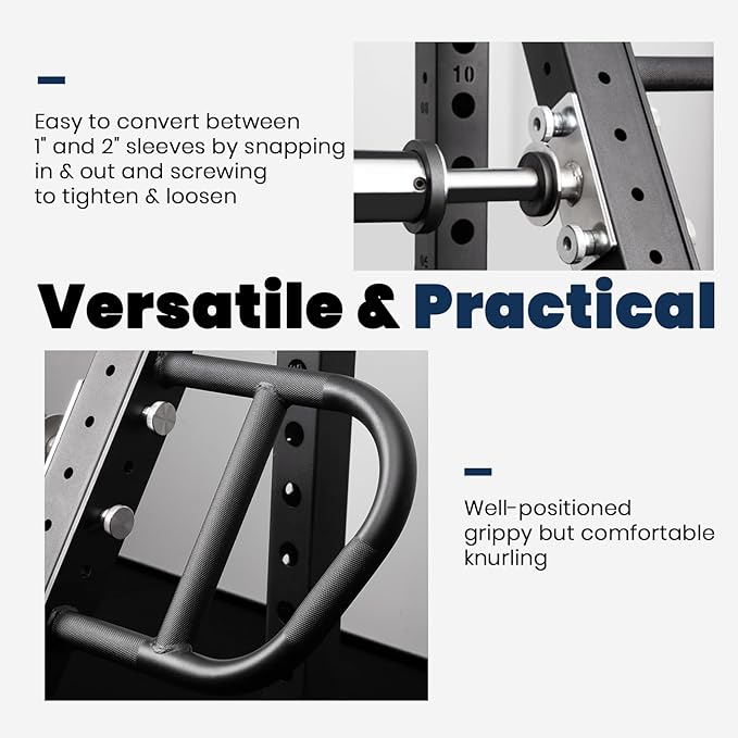 LIONSCOOL Dual Function Lever Arm Belt Squat Attachment 400lbs Capacity,
