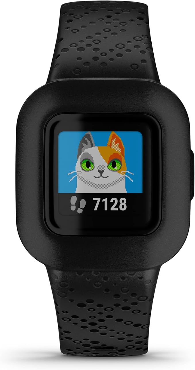 Garmin vívofit® jr. 3 Kids Fitness Tracker, Black Cosmic, Up to 1 Year Battery Life, Swim-Friendly, Activity Unlocks Adventure