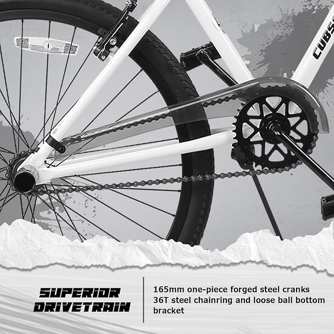 20 24 26 Inch BMX Race Bike Trident Bicycles Beginner-Level to Advanced Riders with 2 Pegs, Multiple Colors