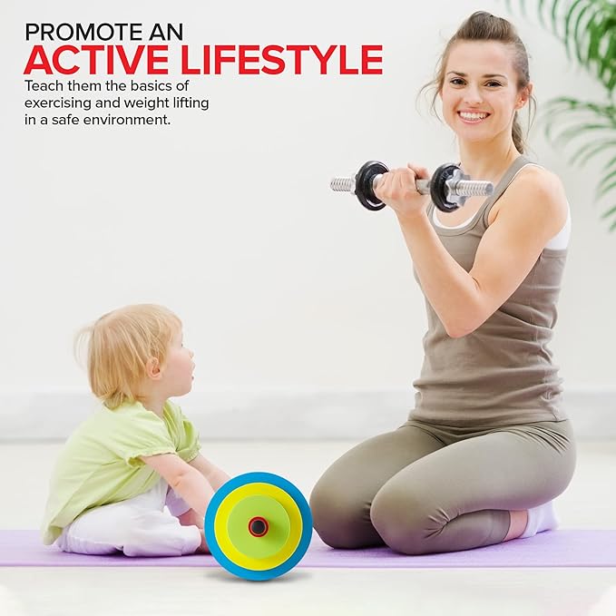 Modern Innovations Kids Barbell Weight Set
