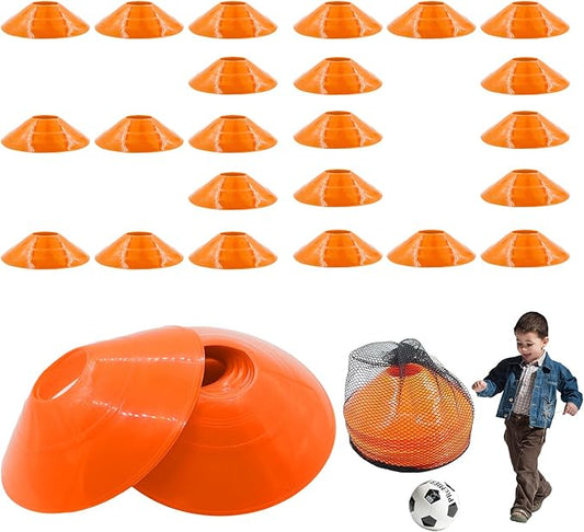 30 Pcs Disc Cones Training Cones Agility Soccer