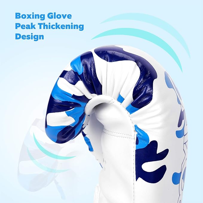 Kids Boxing Gloves, Boxing Gloves for Children 3-9 Youth Boys Girls Toddler PU Cartoon Sparring Training Boxing Gloves for Punching Bag, Kickboxing, Muay Thai, MMA
