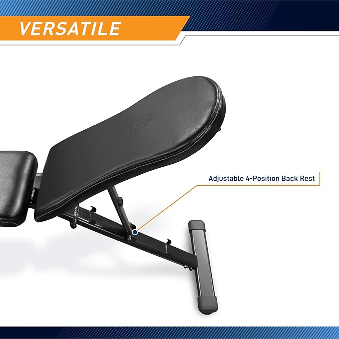 Marcy Multi-Purpose Adjustable Workout Utility Weight Bench SB-228 , 42.00 x 26.00 x 48.00 inches,
