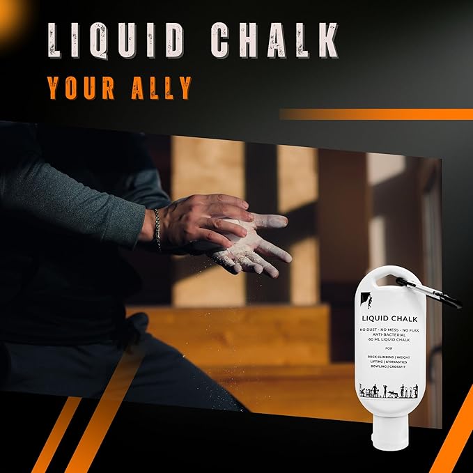 Liquid Chalk Weightlifting 250ML Gym Chalk Blocks Climbing Chalk Rock Climbing Chalk Lifting Chalk for Weightlifting Chalk Ball Spray Chalk Bulk Gymnastics Chalk Hand Chalk Holder Chalk Pole Sports