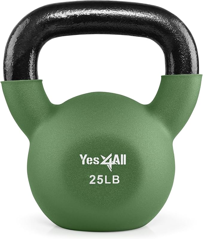 Yes4All Neoprene Coated/Adjustable Kettlebell & Kettlebell Sets -