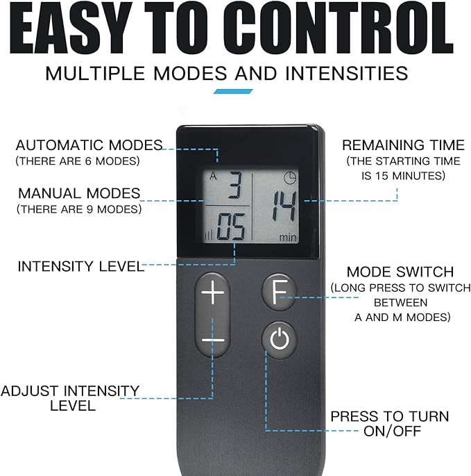 Abs Stimulator Transcutaneous Electrical Nerve Stimulator with Remote Control
