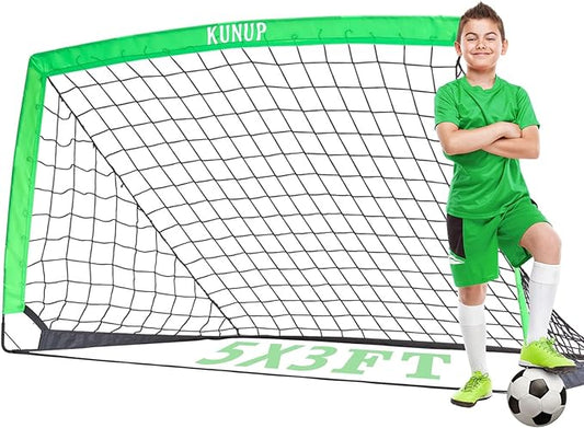 Kids Soccer Goal for Backyard 5×3, 6×4, 6×4, 9×5FT 9×5FT Easy