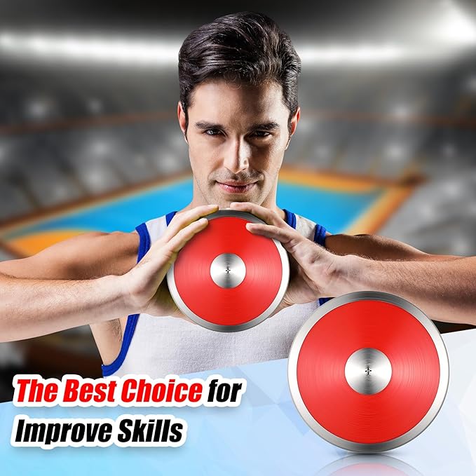 4 Pcs 1kg Sports Training Discus Boys Girls