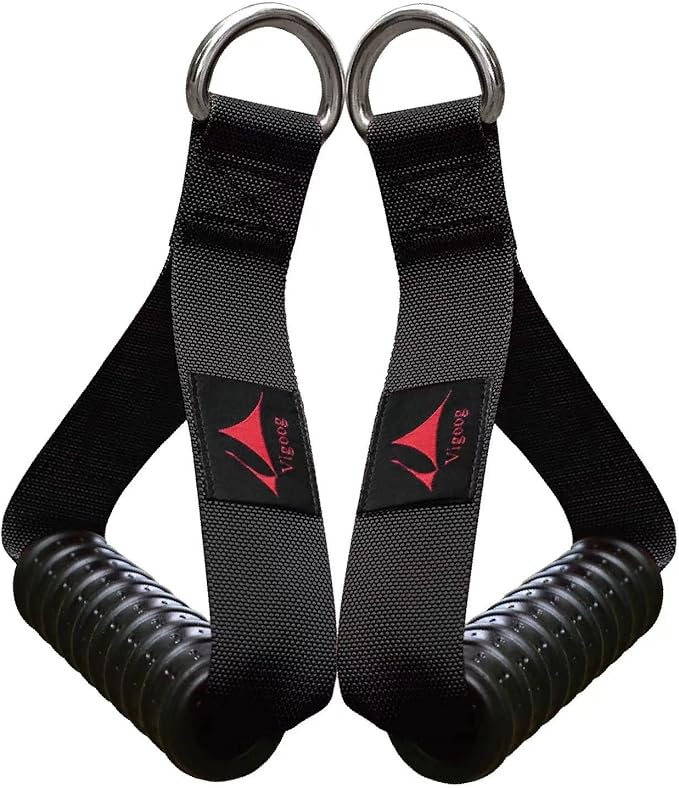 Heavy Duty Gym Workout Handles Attachment for Cable Machine,Resistance Band,Pulley System Home Exercise Equipment, Compatible with Bowflex,Total and Smith, Comfortable and Stronger Grip