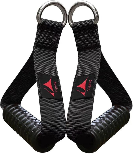 Heavy Duty Gym Workout Handles Attachment for Cable Machine,Resistance Band,Pulley System Home Exercise Equipment, Compatible with Bowflex,Total and Smith, Comfortable and Stronger Grip