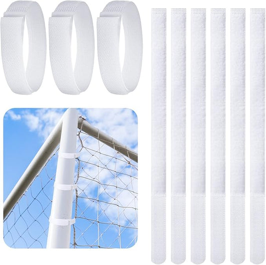 30 Pcs Goal Net Straps Soccer Attachment Straps 14 x 0.8 Inch