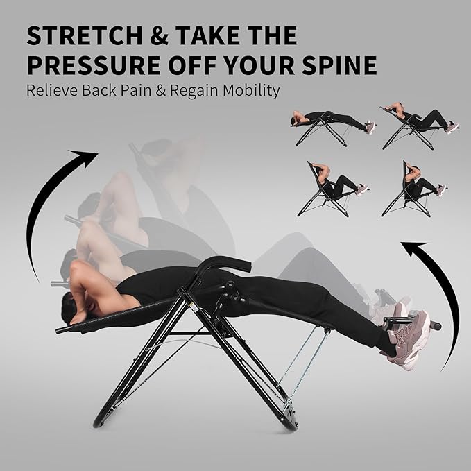 leikefitness Ab Exercise Chair Core Strengthening Lightweight Foldable