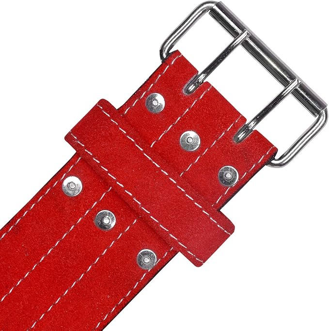 Hawk Sports Double Prong Powerlifting Belt for Men 10mm Thick, 4" Wide