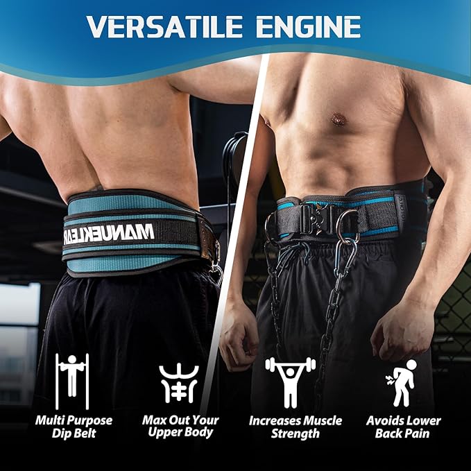 MANUEKLEAR All-Round Weighted Belt For Pullups